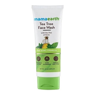 Mamaearth 茶樹臉部潔顏乳