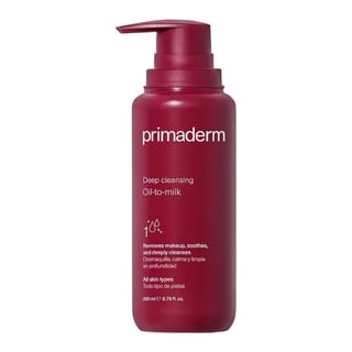 Prima Derm زيت التنظيف العميق المتحول إلى حليب