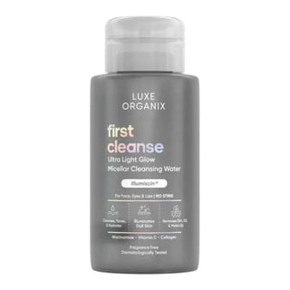 Luxe Organix First Cleanse Ultra Light Glow ماء ميسيلار منظف