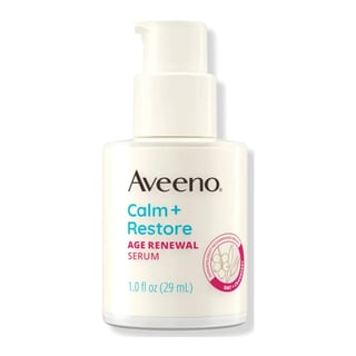 Aveeno Calm + Restore Age Renewal Serum for Sensitive Skin, Fragrance Free