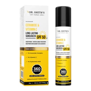 Dr. Sheth's Ceramide & Vitamin C Long Lasting Sunscreen SPF 50