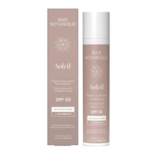 Baie Botanique Soleil Organic Face & Body Sunscreen SPF 50