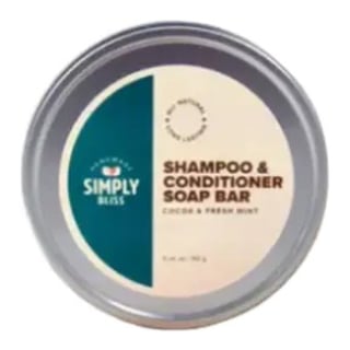 Simply Bliss Cocoa & Fresh Mint Shampoo & Conditioner Bar