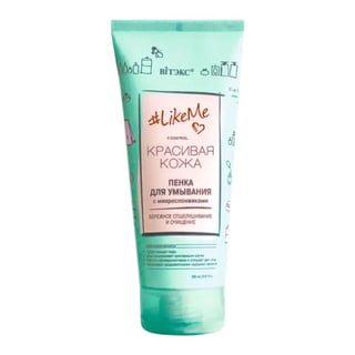 Vitex Like Me Facial Washing Foam With Micro-Sponges