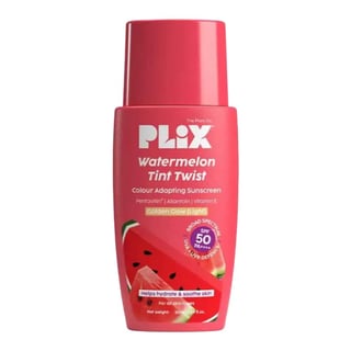 Plix Watermelon Tint Twist Colour Adapting Sunscreen SPF 50 PA++++
