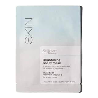 Believe Beauty Brightening Sheet Mask