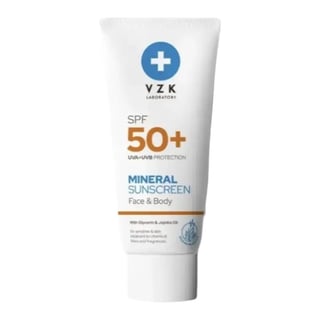 VZK Mineral Sunscreen For Face And Body SPF 50+