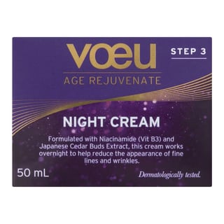 Voeu Age Rejuvenate Night Cream