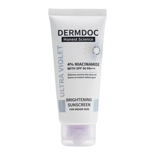 Dermdoc 4% Niacinamide With SPF 50 PA +++ Brightening Sunscreen