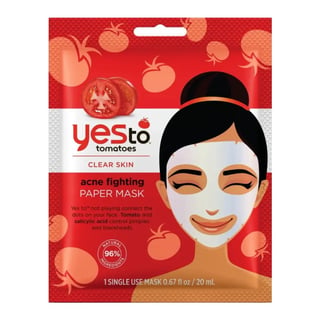 Yes To Tomatoes Clear Skin Acne Fighting Sheet Mask