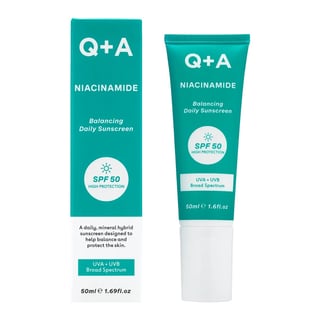 Q + A Niacinamide SPF 50 Balancing Daily Sunscreen