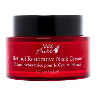100% Pure Retinol Restorative Neck Cream