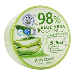 3W Clinic 98% Aloe Vera Soothing Gel