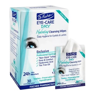Dr. Fischer Eye Care Dry Hydrating Cleansing Wipes