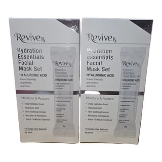 ReviveRX Hydration Essentials Facial Mask Set