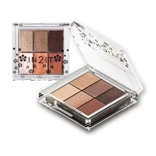 IN2IT Nude 6 Eye Colour Palette