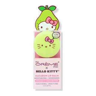 The Creme Shop Hello Kitty Macaron Lip Balm Juicy Pear