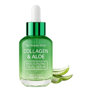 The Beauty Elixir Aloe & Collagen Moisturizing Facial Serum