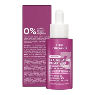 Luxe Organix Dermapro TXA Melasma Clear 300 Liquid Microneedle Spicule Bright Serum