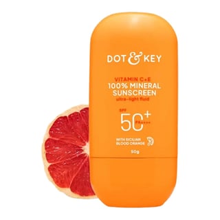 Dot & Key Skincare Vitamin C + E 100% Mineral Sunscreen SPF 50+