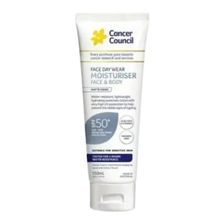 Cancer Council Face Day Wear Moisturiser Water Resistant SPF 50+