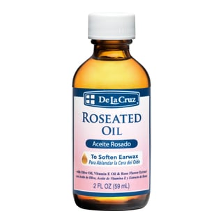 De La Cruz Roseated Oil Earwax Removal Aid