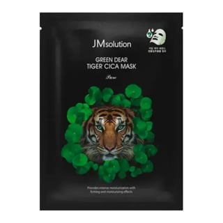 JMsolution Green Dear Tiger Cica Mask Pure