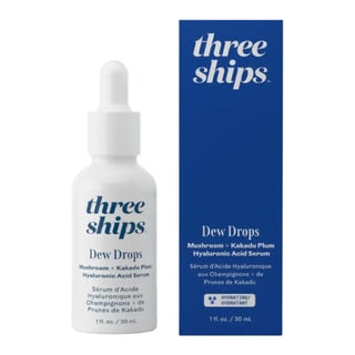 Three Ships Beauty Dew Drops Mushroom + Kakadu Plum Hyaluronic Acid Serum