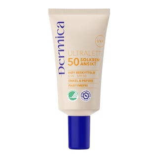 Dermica Ultralett Solkrem Ansikt SPF 50