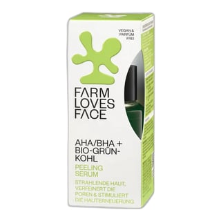 Farm Loves Face AHA/BHA + Bio-Grünkohl Peeling Serum