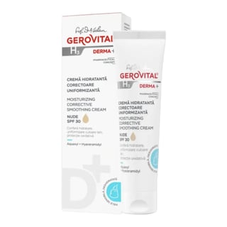 Gerovital H3 Derma+ Moisturizing Corrective Smoothing Cream SPF 30