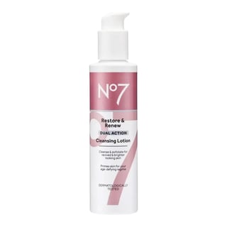 No7 Restore & Renew Dual Action Cleansing Lotion
