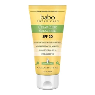 babo botanicals Clear Zinc Sunscreen Lotion Spf 30 - Fragrance Free
