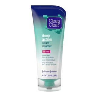 Clean & Clear Oil-Free Deep Action Cream Facial Cleanser