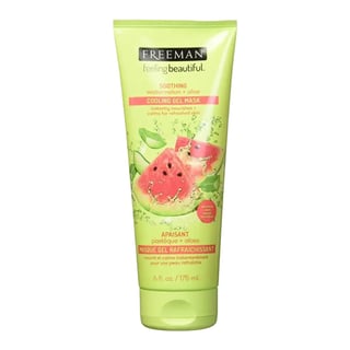 Freeman Soothing Facial + Aloe Cooling Gel Mask, Watermelon
