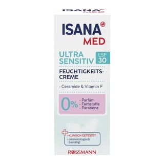 ISANA Ultra-Sensitiv Feuchtigkeitscreme SPF 30