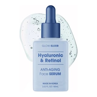 Glow Elixir Hyaluronic & Retinol Anti-Aging Face Serum