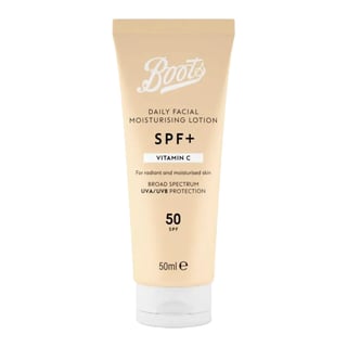 Boots SPF+ Vitamin C Moisturising Lotion SPF 50