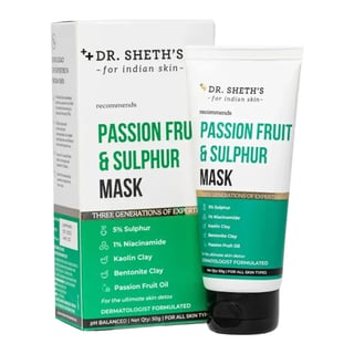 Dr. Sheth's Passion Fruit & Sulphur Mask