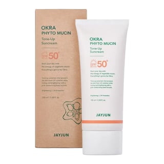 Jayjun Cosmetic Okra Phyto Mucin Tone-Up Sunscreen SPF 50+