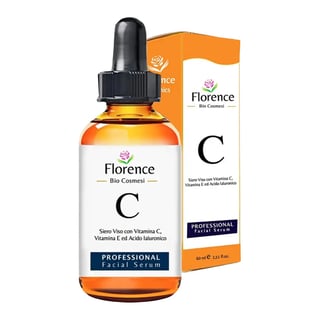 Florence Organics Siero alla Vitamina C e Acido Ialuronico