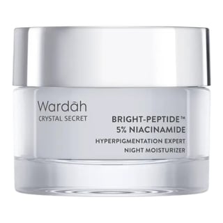 Wardah Crystal Secret Bright Peptide + 5% Niacinamide Hyperpigmentation Expert Night Moisturizer