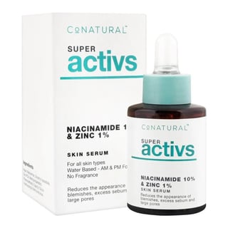 Conatural Niacinamide 10% + Zinc 1% - Super Activs Skin Serum