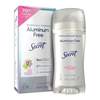 Secret Clinically Proven Aluminum Free Deodorant