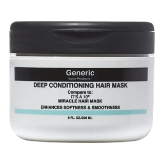 Generic Value Products Deep Conditioning Hair Mask Compare to It’s a 10 Miracle Hair Mask