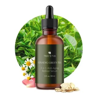 Tree to Tub Ginseng Green Tea Anti-Aging Retinol Serum