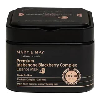 Mary & May Premium Idebenone Blackberry Complex Essence Mask