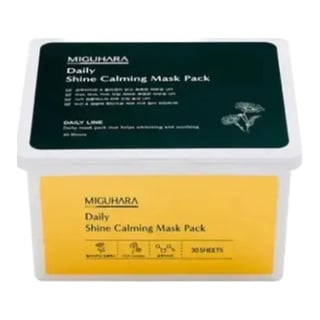 Miguhara Daily Shine Calming Mask Pack
