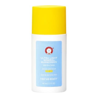 First Aid Beauty Ultra Light Liquid Mineral Sunscreen With Zinc Oxide SPF 30