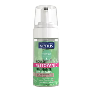 laboratoires venus Viderm Mousse Nettoyante Purifiante